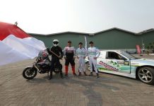 Achilles Corsa Gandeng Pertamax Motorsport Sumbangkan Video Merah Putih