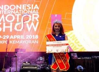 Novita Sari Pemenang Miss Motor Show 2018