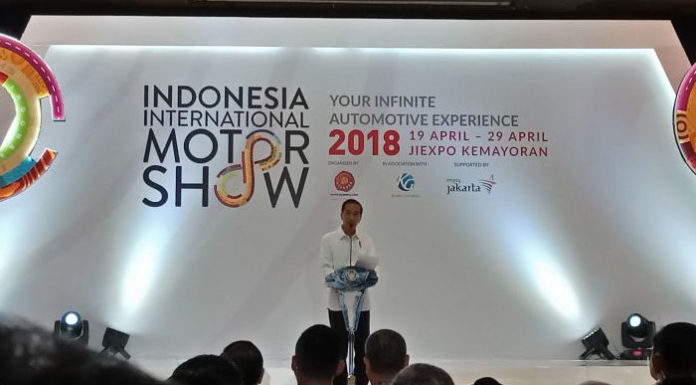 Presiden RI Joko Widodo Resmi Membuka IIMS 2018