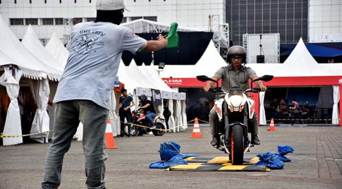 Royal Enfield dan Honda PCX Jadi Favorit Test Ride IIMS 2018