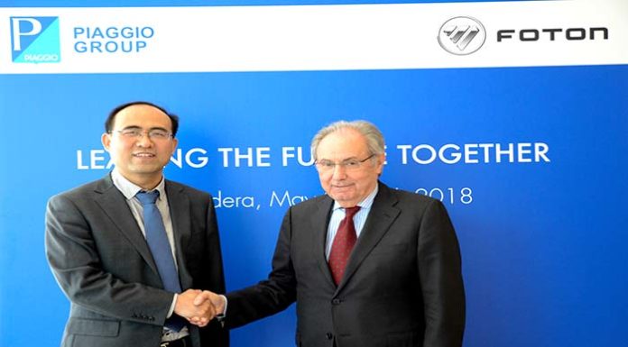 Solusi Inovatif Kendaaraan Niaga, Jalin Kerjasama Antara Piaggio Group dan Foton Motor Group