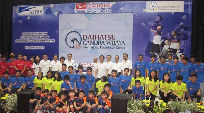 Peresmian Klub Bulutangkis Daihatsu Candra Wijaya International Badminton Center