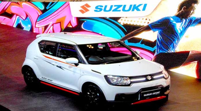 Konsep Booth Suzuki Sport Tampil Gagah dan Energik di GIIAS 2018