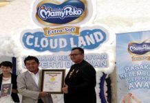 MamyPoko Diganjar Penghargaan Rekor MURI atas Replika ‘Cloud House’