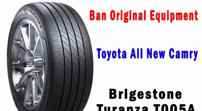 Bridgestone Turanza, Ban Original Equipment Toyota All New Camry