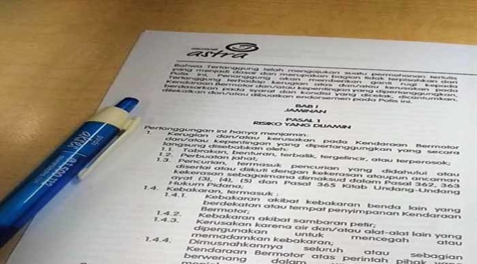 Klaim Kendaraan Terbakar Tergantung Dari Penyebabnya