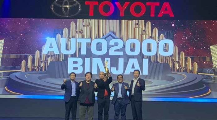 AUTO2000 Binjai Sabet Gelar Prestisius “The Best Toyota Outlet Of The Year”