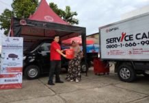 DFSK Flight Service Sambangi Kosumen Lampung