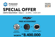Piaggio Indonesia Lepas Vespa Sprint Notte di Telkomsel IIMS 2019 dengan Berbagai Penawaran Menarik