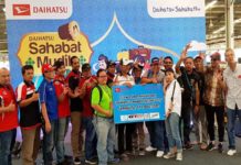 Keceriaan Mudik Bersama, Lepas 130 Sahabat Daihatsu untuk Mudik 2019