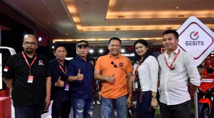 Ketua DPR Bambang Soesatyo Kunjungi Telkomsel IIMS 2019