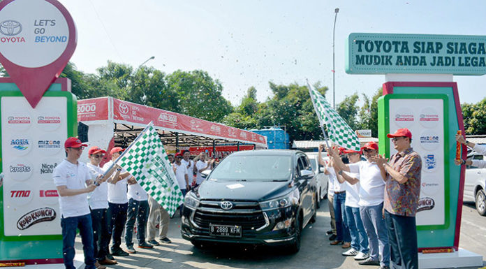 Mudik Aman dan Nyaman, Toyota Kawal Pemudik di 316 Titik Pelayanan Mudik Lebaran 2019