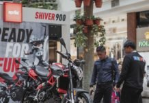 Penampilan Perdana Aprilia Shiver 900 Di Mall-to-Mall Exhibition