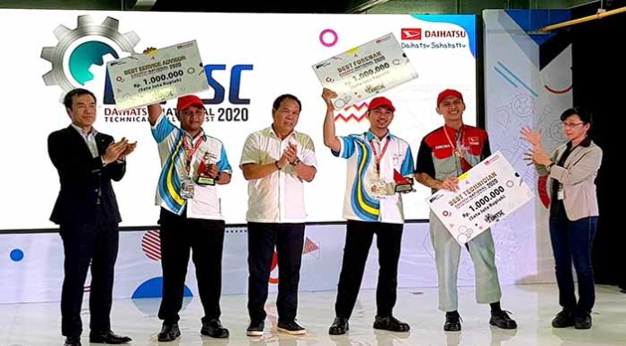 Demi Kepuasan Pelanggan, Teknisi Daihatsu Adu Skill