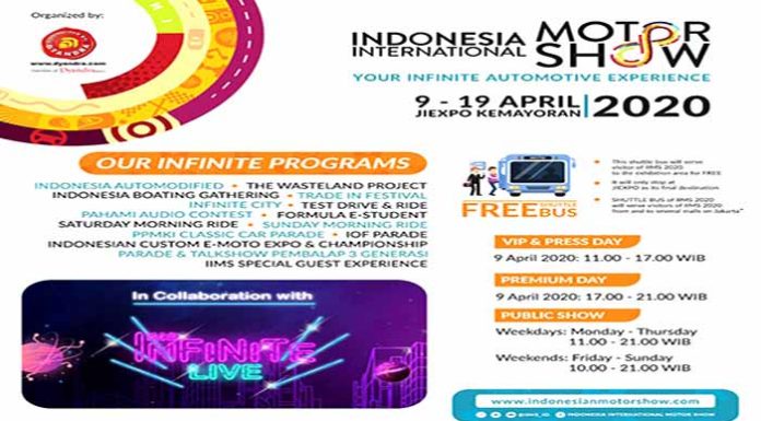 Virus Corona Melanda, IIMS 2020 Tetap Berjalan Sesuai Jadwal