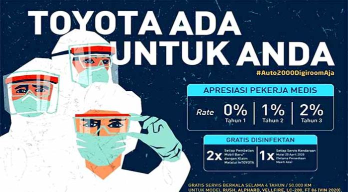 Program Khusus Bunga 0% Bagi Tenaga Medis dari Auto2000