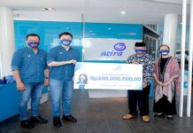 Asuransi Astra Salurkan Masker dan Paket Sembako untuk Teman Tuli