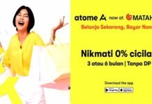 Atome Indonesia Jalin Kerjasama dengan Matahari Store