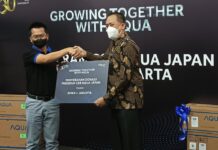 Growing Together with AOUA Japan merenovasi Perpustakaan di SMK Negeri 1 Budi Utomo