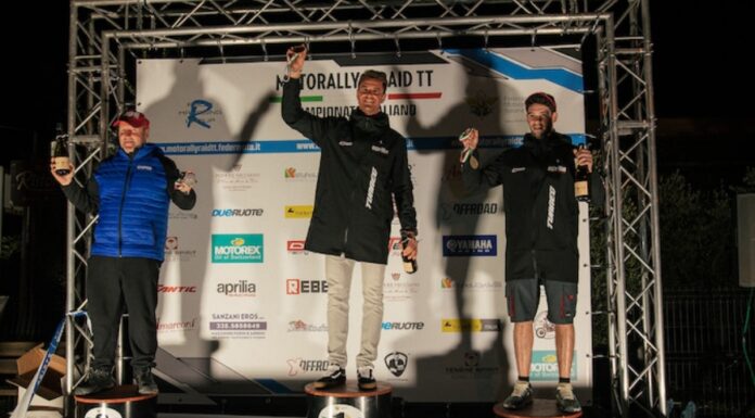 APRILIA TUAREG 660 MENDOMINASI KEJUARAAN MOTO RALLY DAN RAID TT DI ITALIA