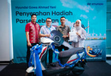 Hyundai Gowa Hadiahi Motor Listrik untuk Pelanggan