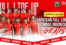 Total Football Indonesia Mainkan Full Squad Timnas Indonesia Gratis