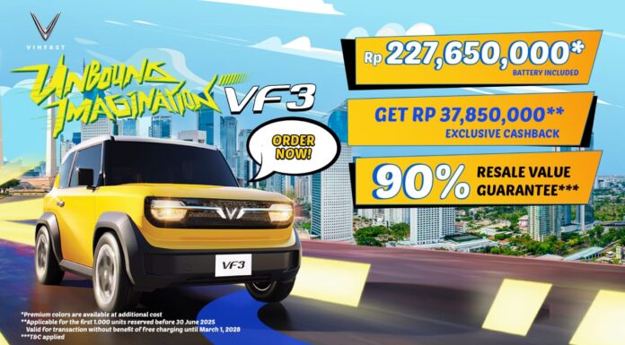 VinFast Tawarkan 3 Program Benefit Spesial