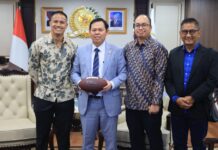 AAFI Temui Ketua DPD RI: Langkah Strategis Majukan Flag Football Indonesia Menuju Olimpiade LA28