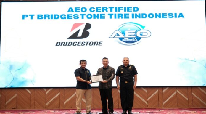 Bridgestone Indonesia Raih Sertifikat AEO Perkuat Kinerja Perdagangan Internasional Bridgestone Indonesia