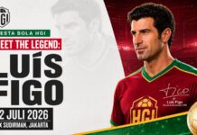 Legenda Luís Figo Meriahkan Puncak Pesta Bola HGI 2026 Jakarta