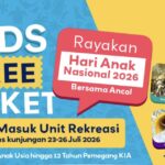 Ancol Gratiskan Tiket Masuk Unit Rekreasi Anak Di HAN 2026