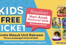 Ancol Gratiskan Tiket Masuk Unit Rekreasi Anak Di HAN 2026