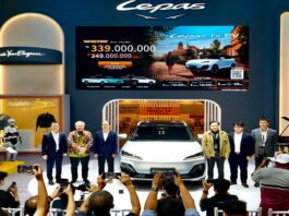 LEPAS E4 EV Resmi Dibanderol Rp 339 Juta di GIIAS 2026 LEPAS