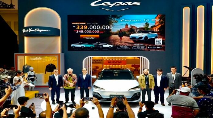 LEPAS E4 EV Resmi Dibanderol Rp 339 Juta di GIIAS 2026 LEPAS