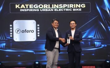 Ofero Stareer 5 Lit Raih Penghargaan Urban Electric Bike Ofero