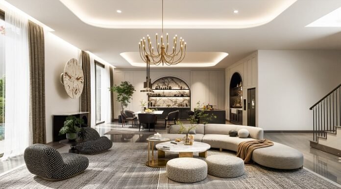 AGNA Hadir, Hunian Mewah Terbaru The Gramercy Alam Sutera Living Room