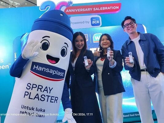 Hansaplast Perkenalkan Spray Plaster, Praktis untuk Gaya Hidup Aktif Hansaplast