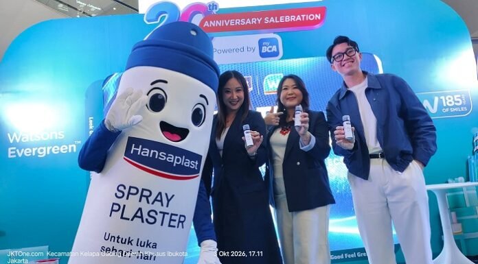 Hansaplast Perkenalkan Spray Plaster, Praktis untuk Gaya Hidup Aktif Hansaplast